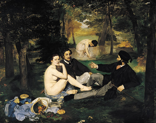 1863 - Édouard_Manet - Le Déjeuner sur l'herbe - Musée d'Orsay