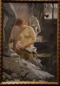 1889 - Anders Zorn - In Wikstrom Studio - Collection privée