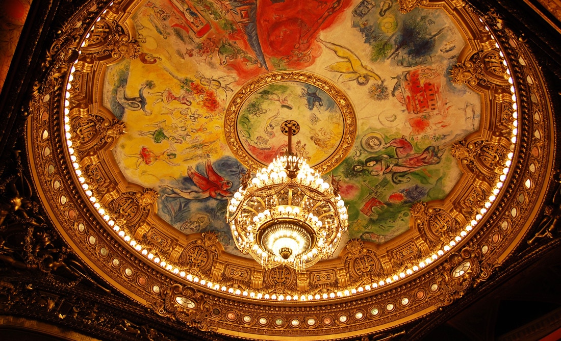 1964 - Marc Chagall Plafond de l'opéra Garnier