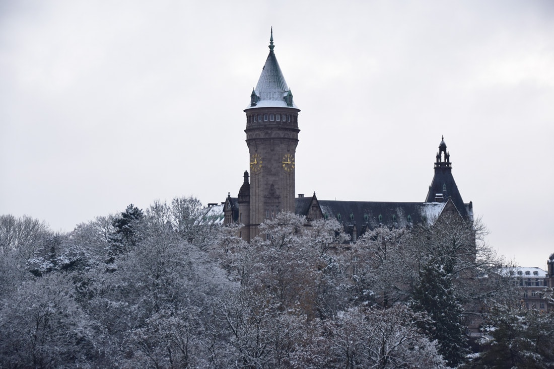 BCEE sous la neige