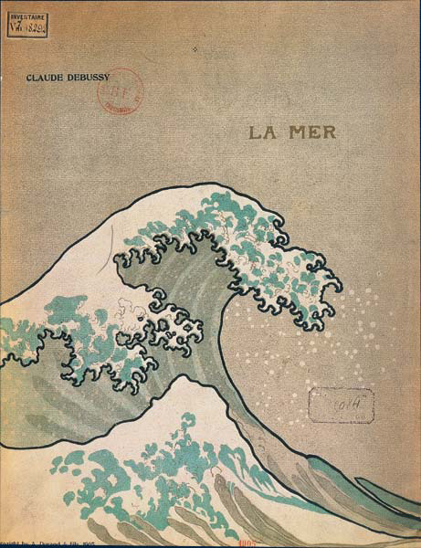 Couverture de La Mer de Claude Debussy - La grande Vague Hokusai