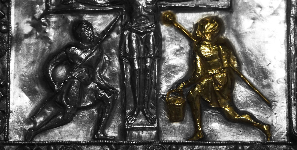 Détail -Plat de reliure - 10ème ou 11ème siècle - trésor de la cathédrale d'Aix-la-Chapelle
