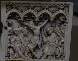 Détail - Diptyque - 14ème siècle - Musée de la Cour d'Or - Metz