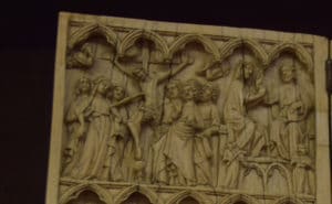 Détail - Diptyque avec vie du Christ depuis l'Annonciation jusqu'à la résurrection - Fondation Calouste Gulbekian - Lisbonne