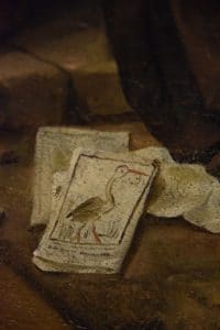 Détail - Une école pour garçons et filles - Jean Steen - vers 1670 - Scottish National Gallery