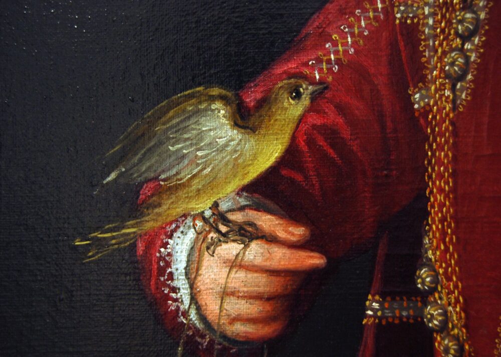 Petites bêtes - Détail - Portrait de Hasbourg présent au Schloss Ambras - Innsbruck (2)