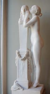 François Jouffroy - Premier secret confié à Vénus - 1839 - Louvre - LP 1919
