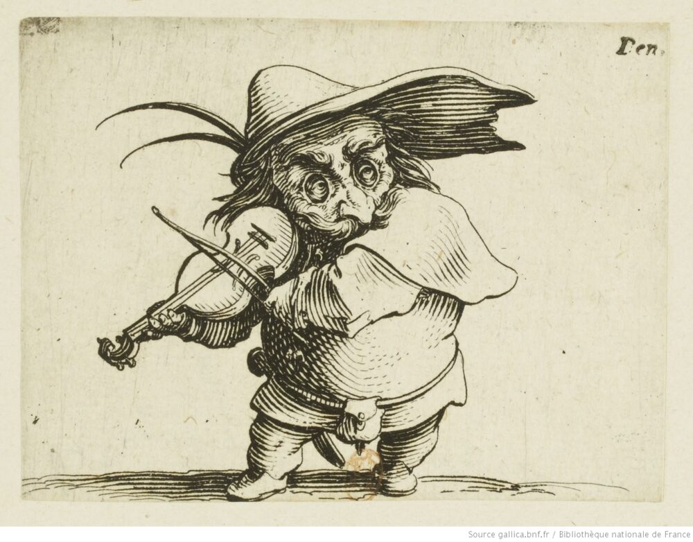 12-Le bossu jouant du violon