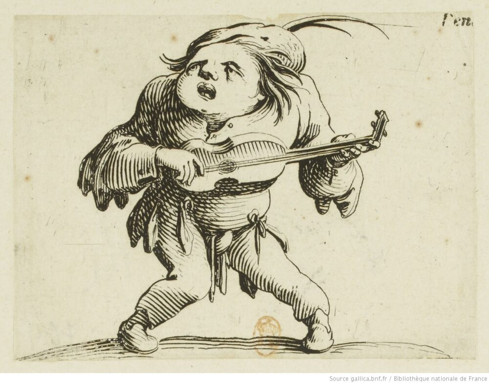 17-Le bossu jouant de la guitare