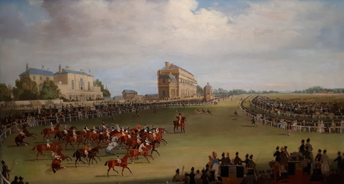 James Pollard, Les Courses à Doncaster en 1830 - départ de la course St Leger ,1831, The Paul Mellon Collection, VMFA