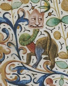 monstre enluminure
