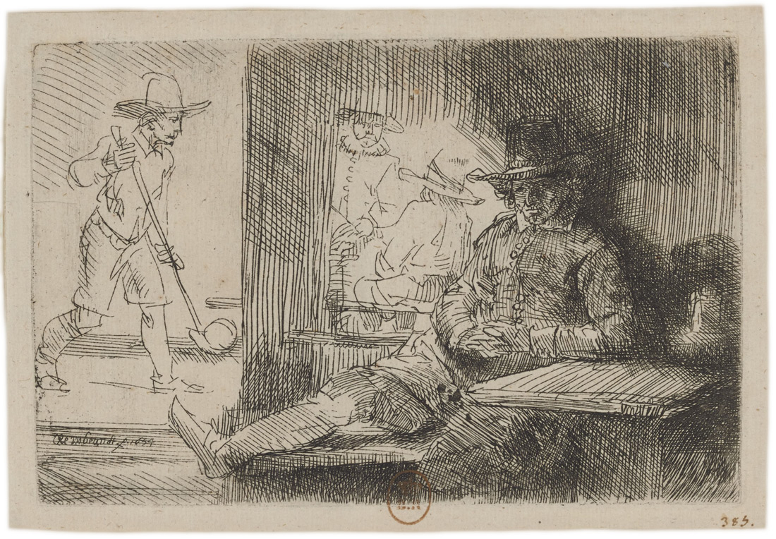 Joeur de Kolf - Rembrandt - Gallica BNF
