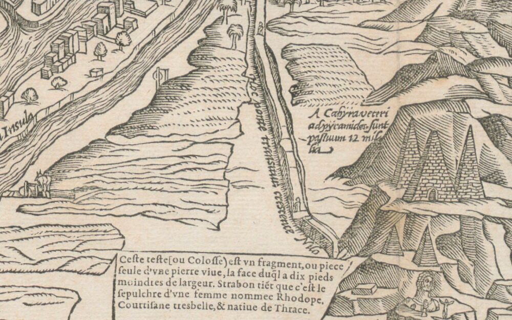 La Cosmographie universelle - Le Caire - 1575