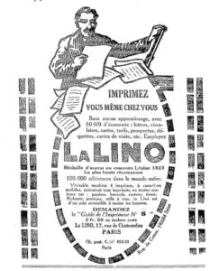 La LINO ! - Gallica/BNF