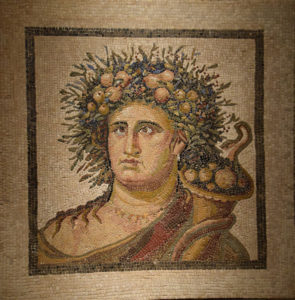 Le génie de l'année après un réveillon difficile - fin du 2nd siècle Museo Nacional de Arqueología