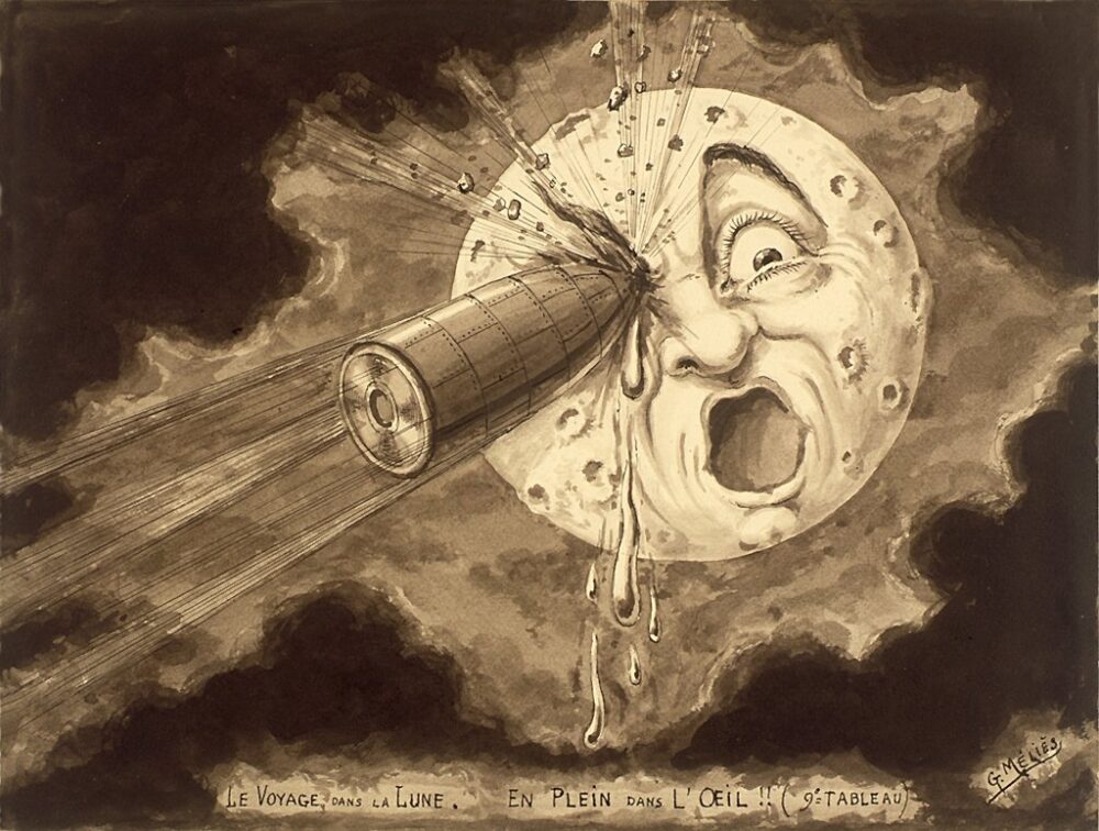 Le Voyage dans la Lune est un film français de Georges Méliès, sorti en 1902, adapté du célèbre roman de Jules Verne, De la Terre à la Lune.