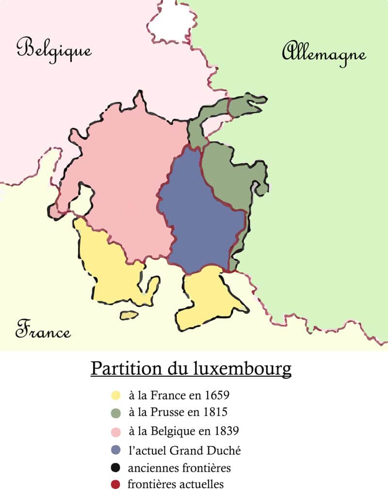 Partition du Luxembourg