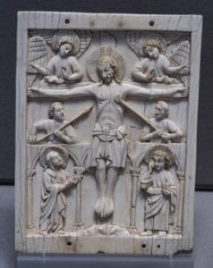 Plaque de la Crucifixion - 13ème ou début 14ème siècle - Musée du Louvre - OA7268