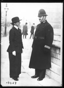 Police anglaise, 1914