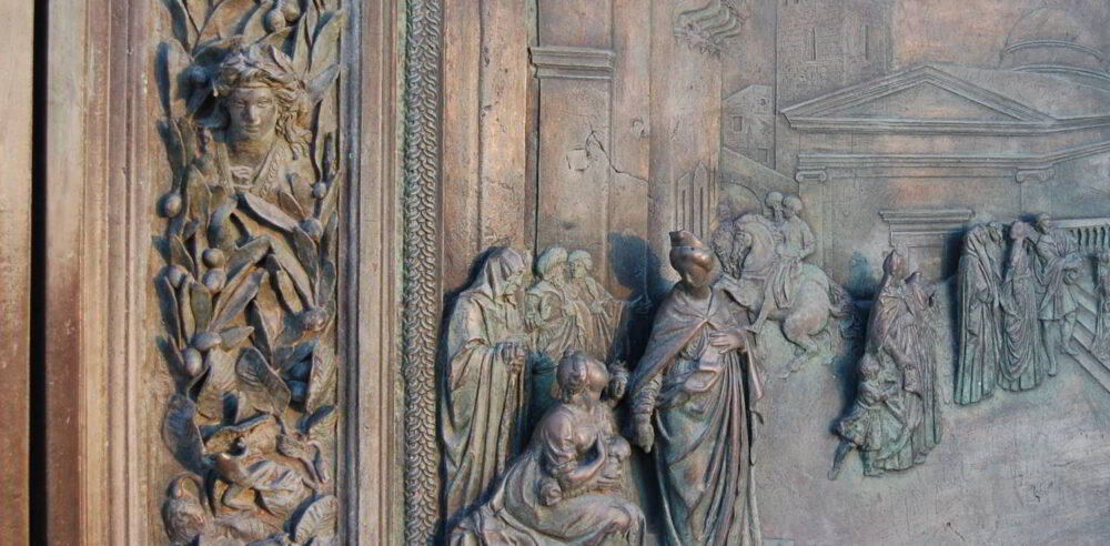 Petites bêtes - Portes du Duomo de Pise (3)