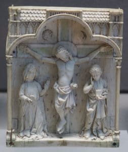 Relief de la Crucifixion - vers 1250-1270 - Musée du Louvre - OA 12208