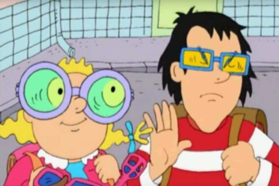 Capture d'écran de l'épisode de Tom-Tom et Nana : des lunettes pour tous. Droits réservés
