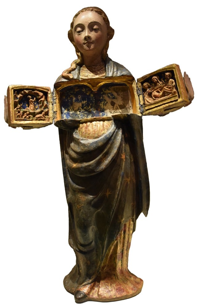 Vierge ouvrante, vers 1600, Museo Arqueológico Nacional (Madrid)