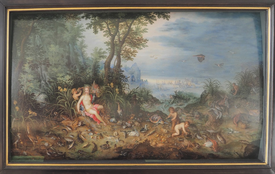  Allégorie de l'eau - Brueghel de Velours et Hendrick Von Balen - 1er quart du 17e siècle - Musée des Beaux-Arts Jules-Chéret, Nice
Inv. : N.Mba 96-1-11