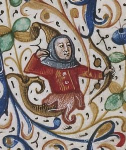 archer sirène enluminure