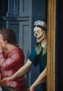 détail - Pieter Pourbus - La Cène - 1548 - Groeninge Museum - Bruges - Inv 1995.GRO0020.I